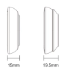 PANEL MONO CCT Mi-Light BATERIA CR2032 K2S czarny
